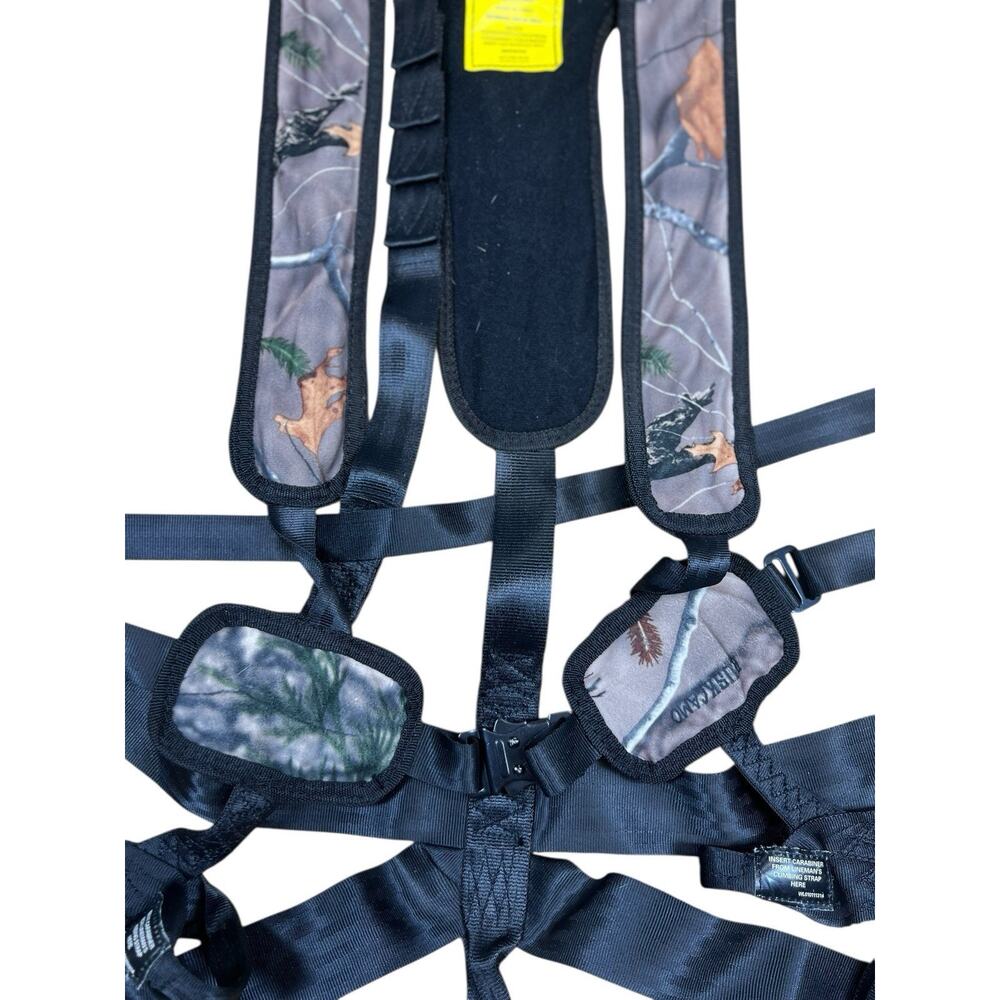 Hunter Safety System Bowhunter Tree Stand Harness Camo L/XL to 3XL 300lb